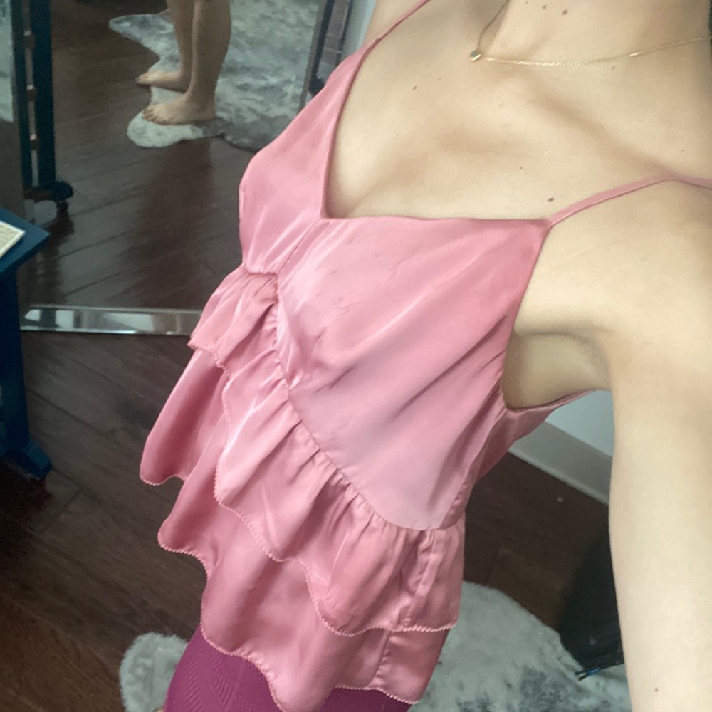 Maeve Satin tank top